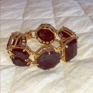 Black stone bracelet